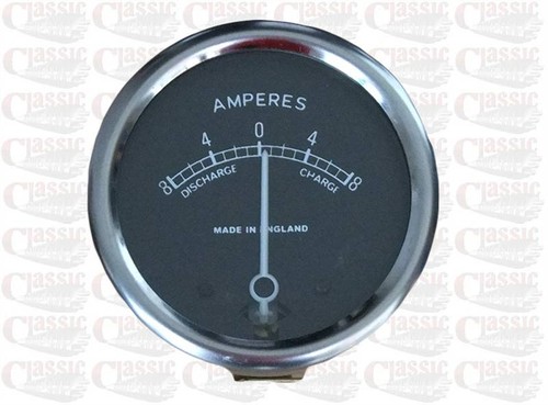 Volt black dial ammeter - 6,