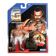WWF/WWE Hasbro Style JAKE THE SNAKE ROBERTS (WHITE) Grapplers & Gimmicks HASTTEL