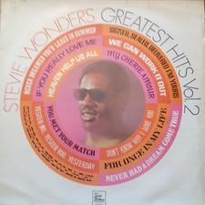 Stevie Wonder, Greatest Hits Vol 2, Tamla Motown Vinyl Album