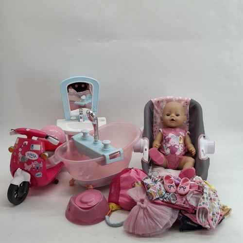 Baby born doll - born, eyes