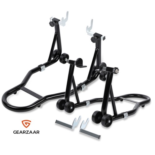 Front and rear motorcycle - front,