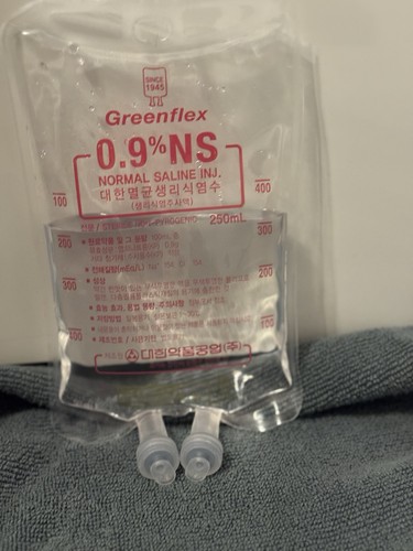 250ml normal saline - 250ml, 0.9%