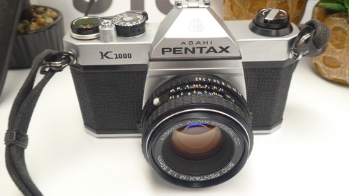 Pentax k1000 film camera - camera, &