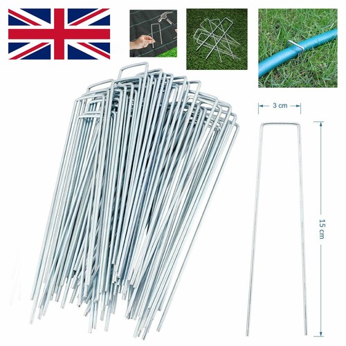 100x fabric pegs garden - fabric, turf
