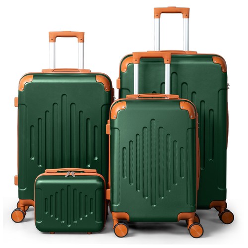 4pcs suitcase set - 4pcs, abs