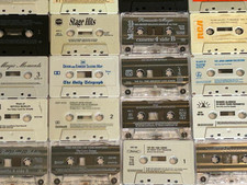 50x Vintage Audio Cassette