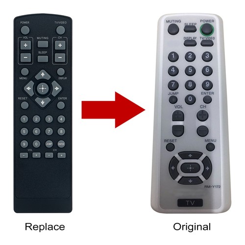 Y172 replace remote fit - remote, for