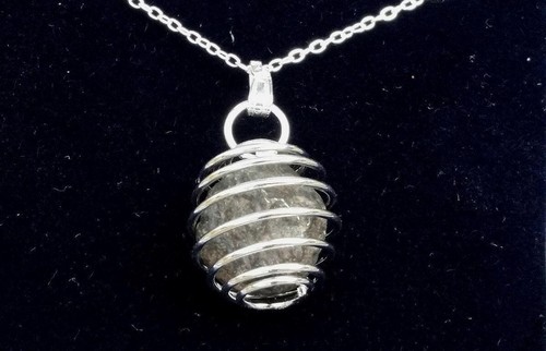 Meteorite pendant and - , necklace