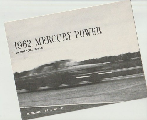 1962 mercury engine - 1962,