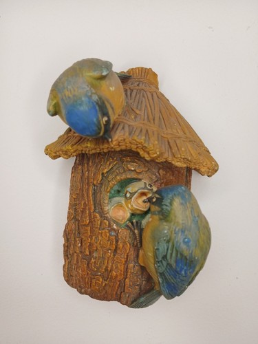 Blue tits bossons chalkware - bossons,