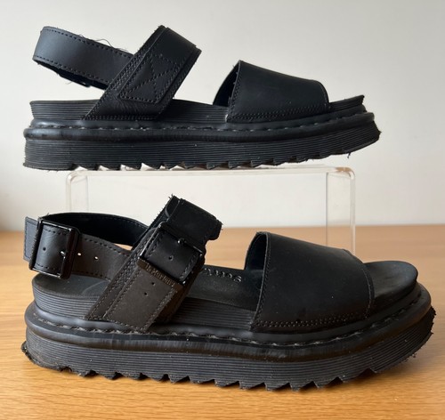 Martens black sandals voss - martens,