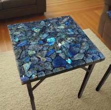 24" Square Labradorite Stone