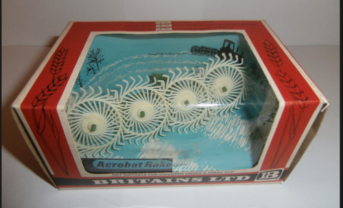 Britains wheat corn box green - box,