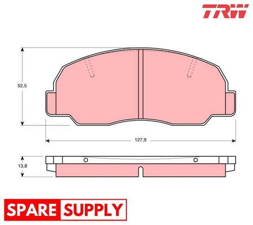 Brake pad set disc - brake,