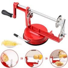 Manual Twisted Potato Slicer Spiral French Fry Cutter Curly Fry Cutter Tornado