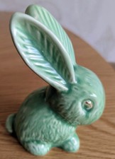 Vintage Sylvac Green Snub Nose