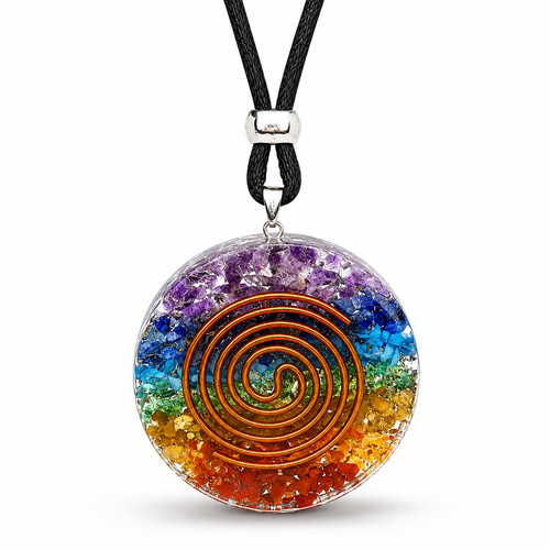 Orgonite chakra pendant - chakra, 7