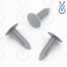 10x VVO® Grey Roof Lining, Headlining, Headliner Clips for Land Rover Defender