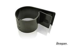 63mm Steel Spot Light Bracket Clamp B For BullBar Nudge Truck Light Bar - BLACK