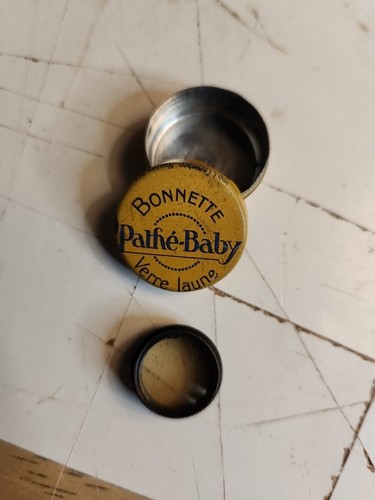 Vintage pathe baby yellow - vintage, pathe-baby