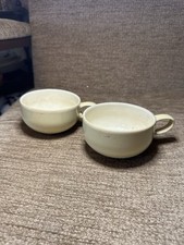 Denby Caramel Mugs X 2