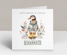 Personalised Birthday Card For