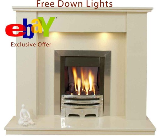 New marble fireplace trent - new,