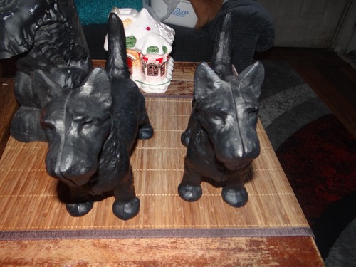Antique hubley scottie dog - antique,