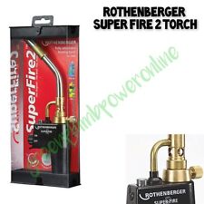 Rothenberger Super Fire 2 Blow Brazing Torch Soldering Brazing Gas