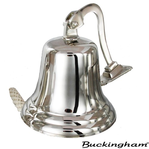 Solid brass large ship bell - solid,