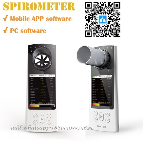 Digital spirometer lung - spirometer,