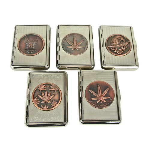 Tobacco tin case - ,