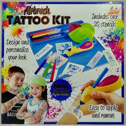Airbrush tattoo kit christmas - airbrush,