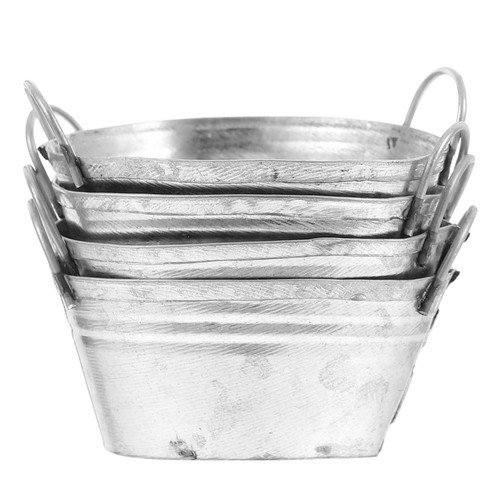 Durable mini metal - mini, buckets
