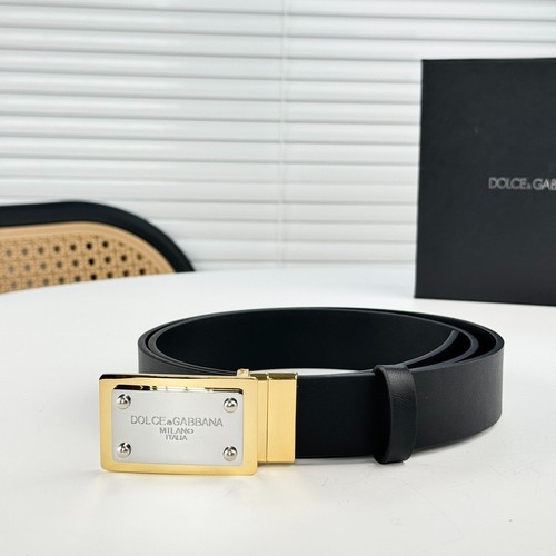 Dolce gabbana leather belt - dolce,