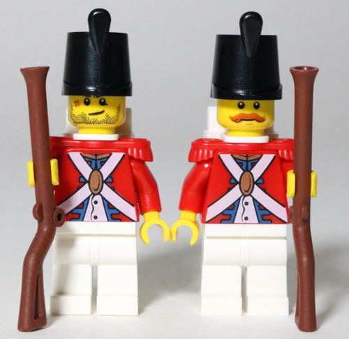 Lego pirate redcoat minifigure - lego,