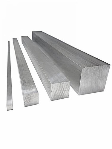 Aluminium square bar - 3/8", up
