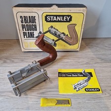 Vintage Stanley Plough No 13-030 Complete & Boxed - Made in England