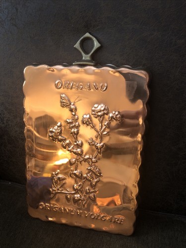 Vintage copper mold herb - vintage,