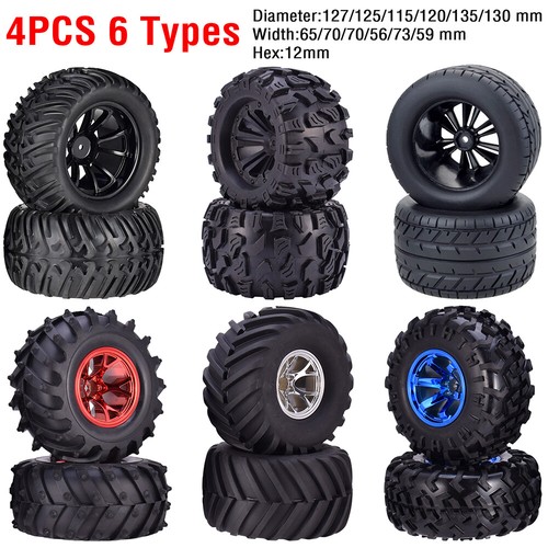 4pcs 12mm hub wheels - 4pcs,