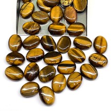 50 Pcs Natural Tiger Eye