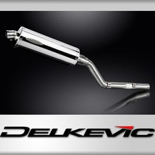 Suzuki DRZ400E DR-Z400E 2000-2009 350mm Oval Stainless Exhaust Silencer Can Kit