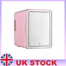 4L LED Mirror Mini Fridge