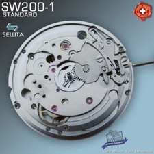 MOVEMENT SELLITA SW200-1b, NO DATE  AUTOMATIC