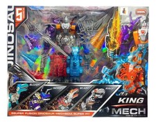 King Mech - Super Fusion 5 Dinosaur Transforming Large - NEW BOXED