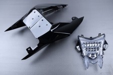 Black Rear Tail Fairing +Clear