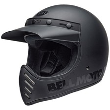 Bell Moto-3 Classic Matte Blackout Helmet size Medium