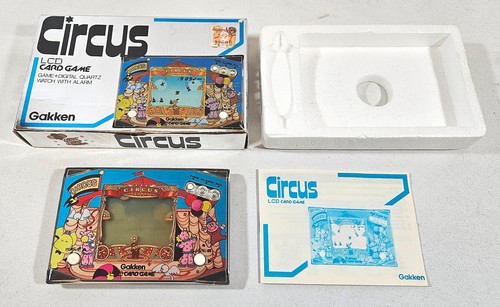 Vintage 1982 gakken circus - 1982,
