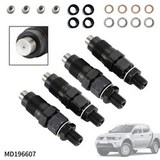 4X Fuel Injectors MD196607 For