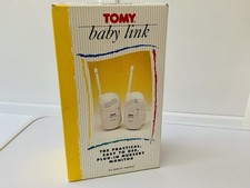TOMY Baby Link Monitor Plug-In Nursery Monitor Model 1558 Used Boxed Works Great